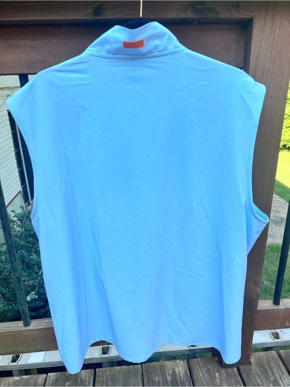 STITCH Golf SWS Weather System Full Zip Performance Vest Blue XL
